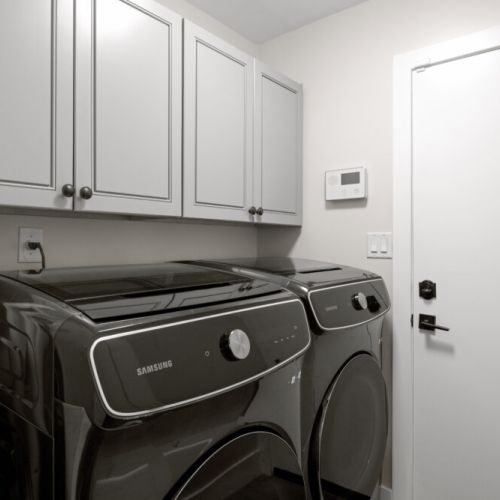 First floor Washer/Dryer in laundry room