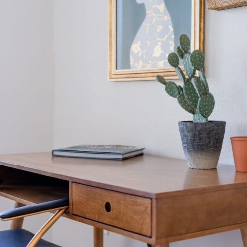 Work space for the perfect work-cation