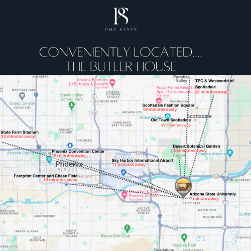 Conveniently located...