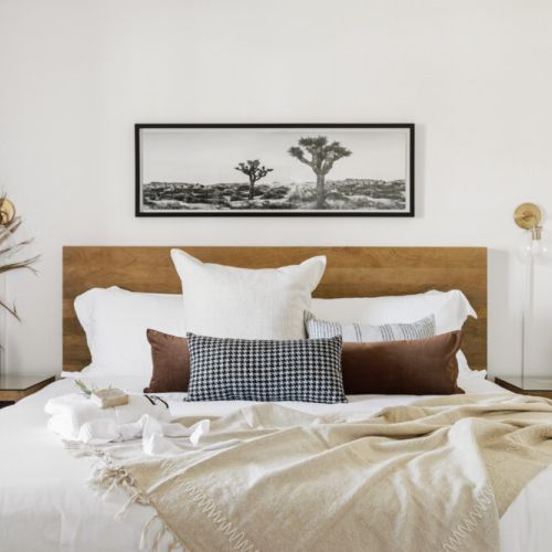 Designed for comfort + calm aesthetics