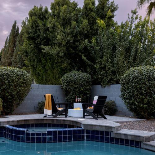 Sunsets are delightful here